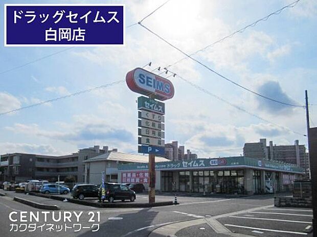 ドラッグセイムス白岡店まで883m、ドラッグセイムス白岡店 徒歩12分
