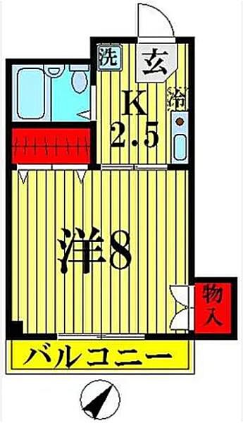 同じ建物の物件間取り写真 - ID:211044282834