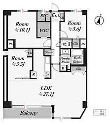 間取図画像 3LDK