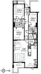 間取図画像 3LDK
