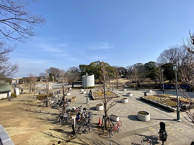 湘南台公園まで425m、湘南台文化センターと国道467号線と挟んで向かい合う広い公園です。