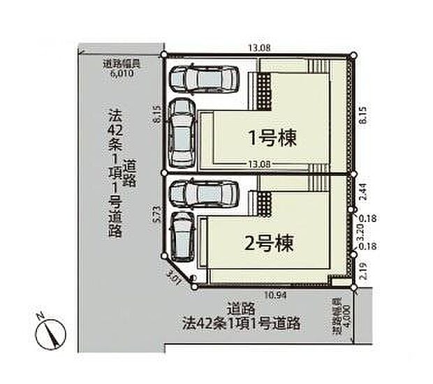 全体区画図です。