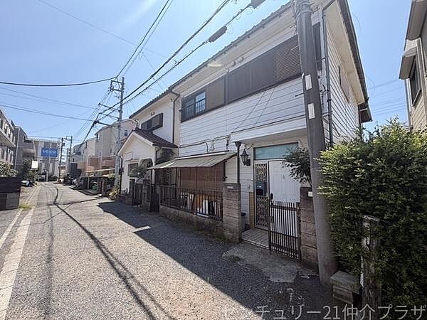 前面道路。