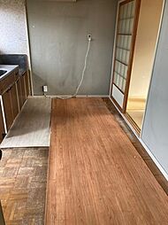 宇尾アパート 2階2DKのリビング/ダイニング