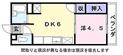 間取図画像 1DK
