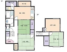 中藪町　Ｔ様邸　一軒家 4DKの間取り