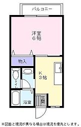 間取図画像 1K