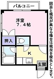 MAX1 1Kの間取図画像