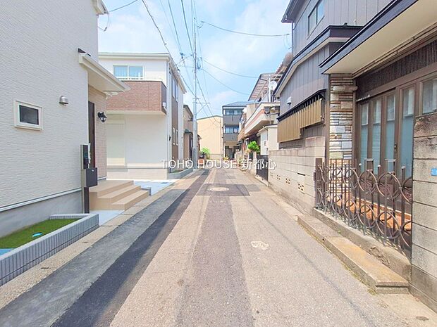 前面道路含む現地