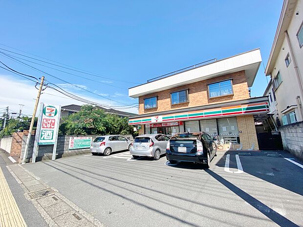 セブンイレブン針ヶ谷店まで約450ｍ