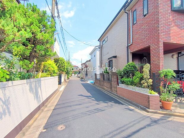 前面道路含む現地