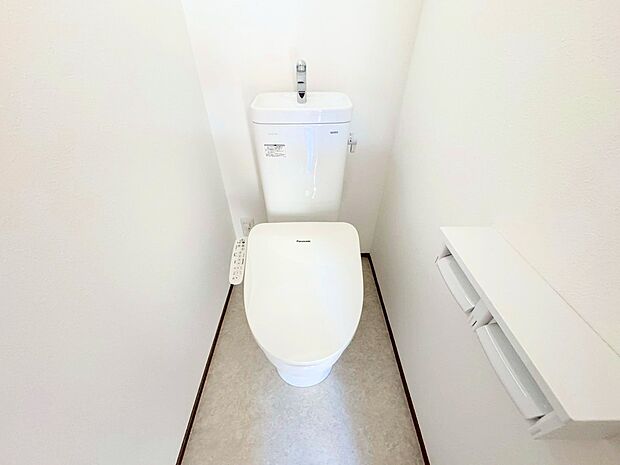 各階にトイレを完備しています。