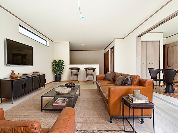 過ごす時間にゆとりを与えてくれるわが家自慢の場所。※現況の物件写真にCGによる画像処理がされています。