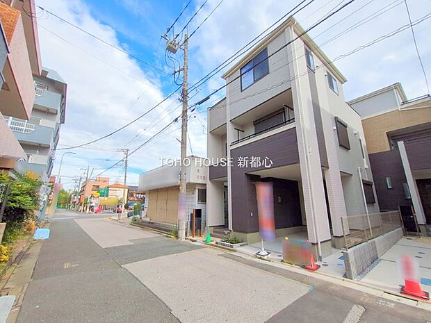 前面道路含む現地