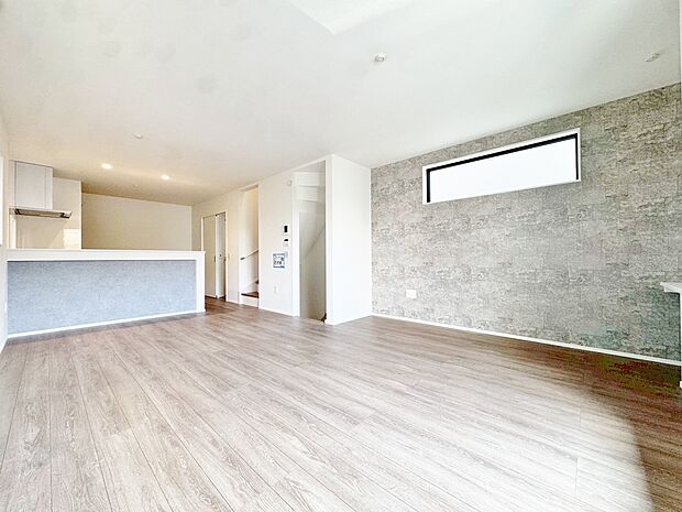 アクセントクロスで洗練されたデザイン空間を演出します。