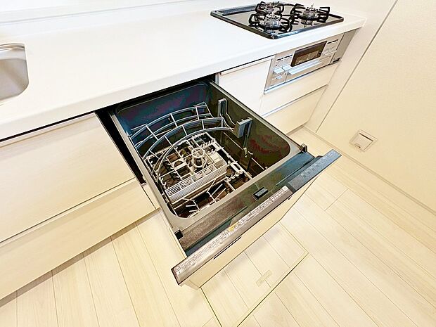 憧れのビルトイン食洗機で家事の時短をお手伝いします。