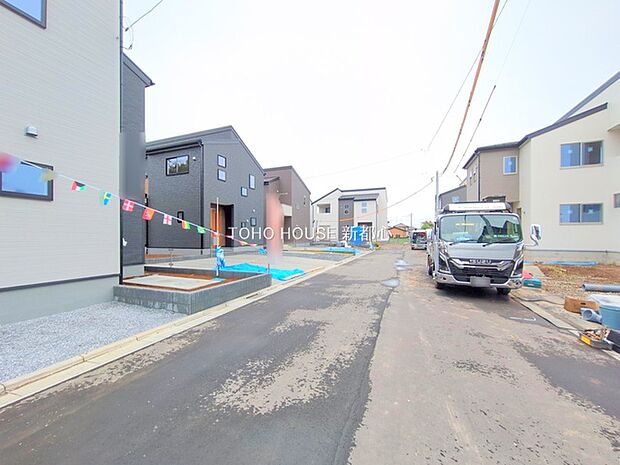 前面道路含む現地