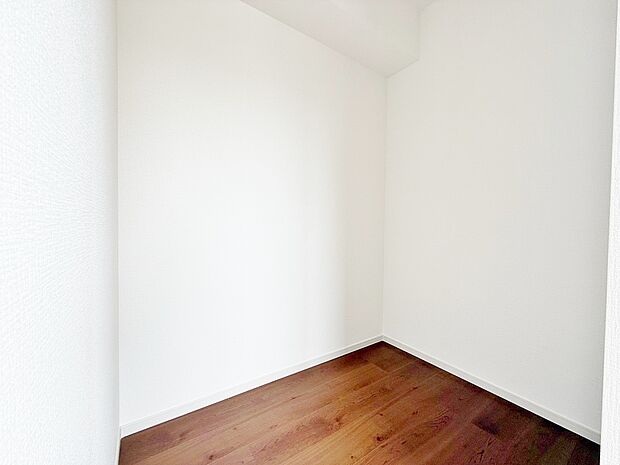 WIC付きだからお部屋のスペースを有効にコーディネートできます。