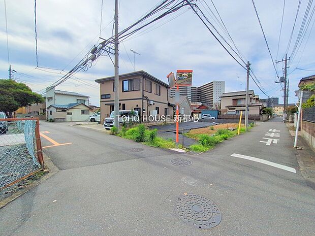 前面道路含む現地