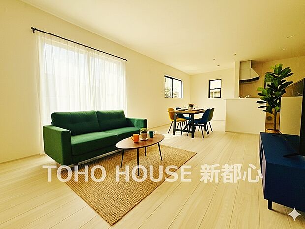 お気に入りのインテリアに囲まれた素敵な空間を創り上げてください ※現況の物件写真にCG画像処理済み