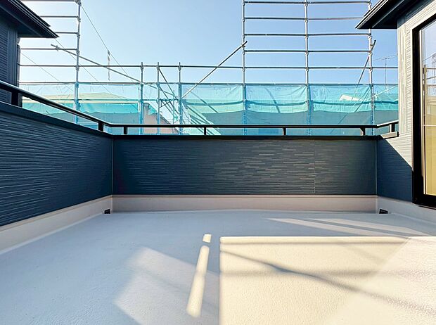 広めのバルコニーを確保いたしました。