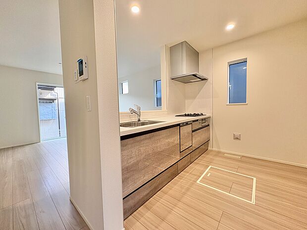 食洗機付きで毎日の家事の時短を叶えます。