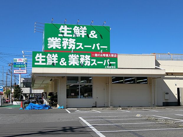 業務スーパー上尾愛宕店まで約1400m