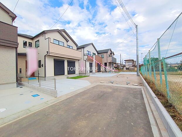 前面道路含む現地