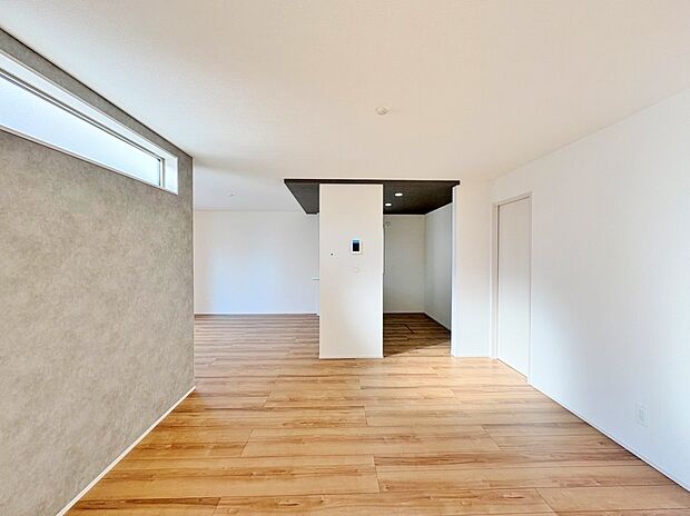 開放的なリビングでのびのびとした暮らしの実現へ。