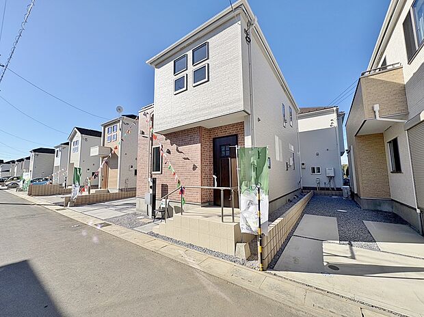 開放感にあふれた大型分譲地です。