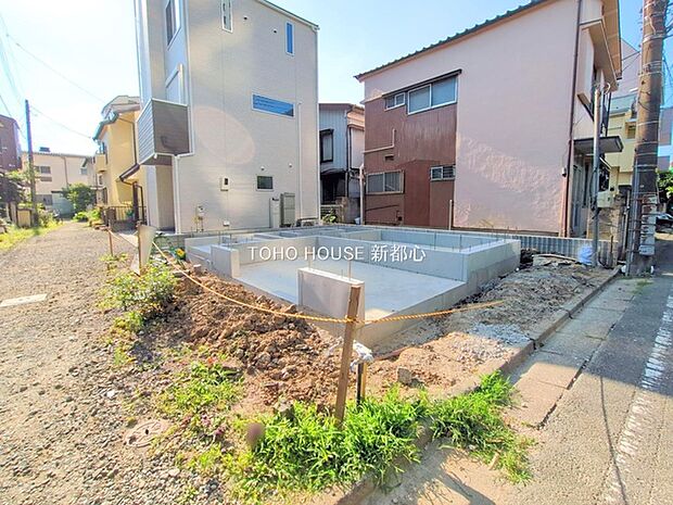 前面道路含む現地