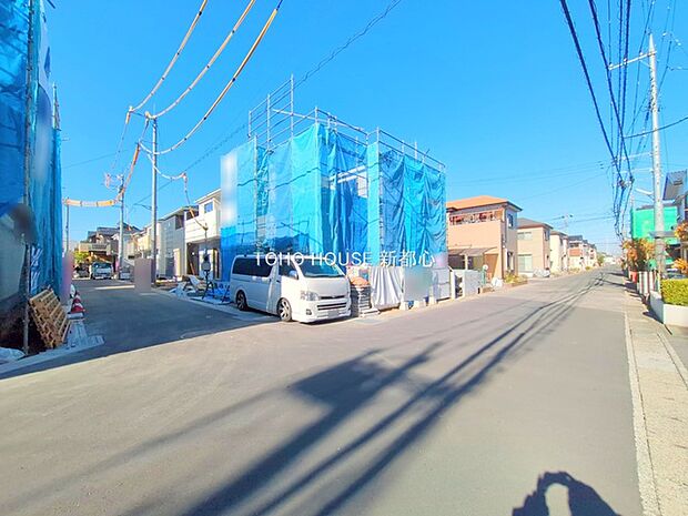 前面道路含む現地