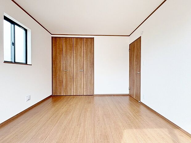 2階全居室6帖以上でゆったりとした設計。