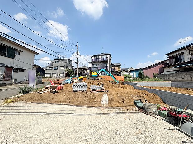 全室南向きの明るい間取り。2階リビング設計。(令和7年8月 撮影)