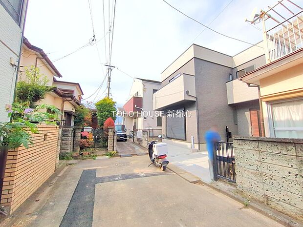 前面道路含む現地