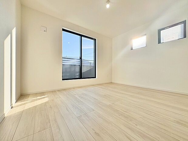 それぞれの居室を2階にまとめてプランニング。