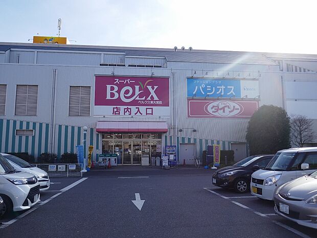 ベルクス東大宮店まで約1400m