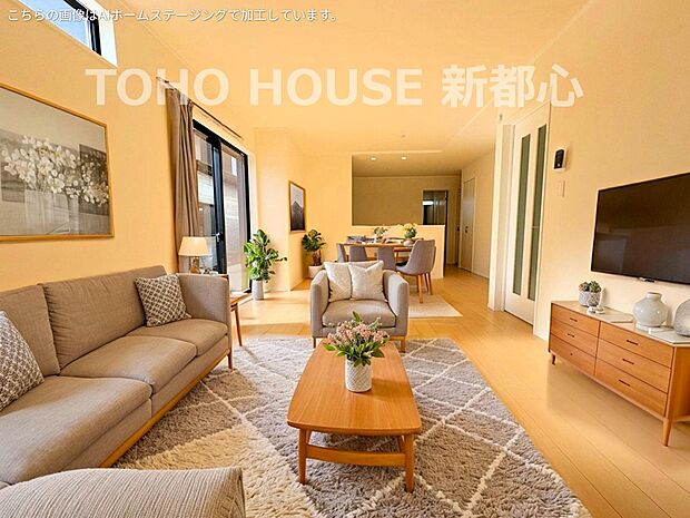 居住していく中でオリジナルなマイホームに創り上げて下さい。※現況の物件写真に、ＣＧによる画像処理がされています。