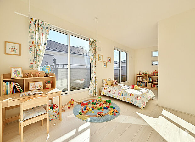 日々の暮らしに落ち着きと安らぎをもたらす空間。※現況の物件写真にCGによる画像処理がされています