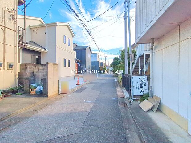 前面道路含む現地