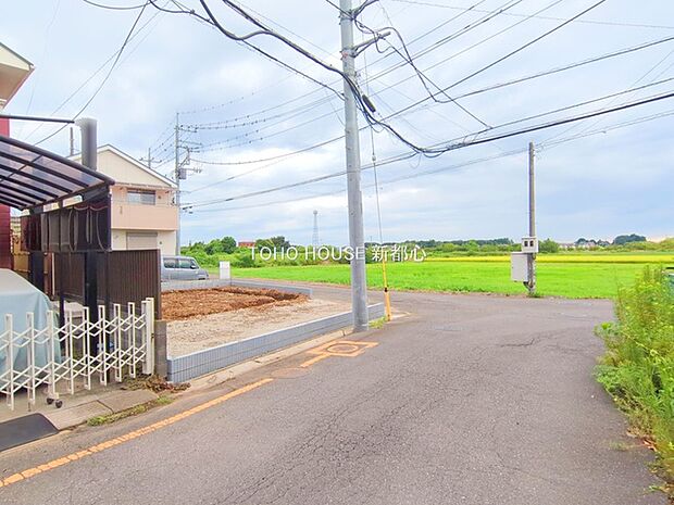 前面道路含む現地