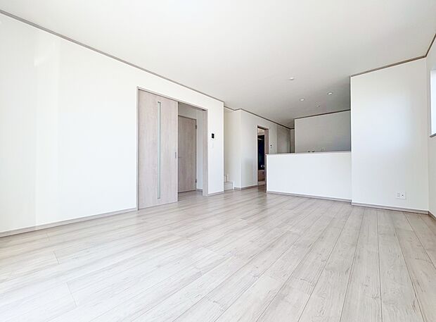 リビングイン階段を採用。コミュニケーション動線に配慮した間取りです。