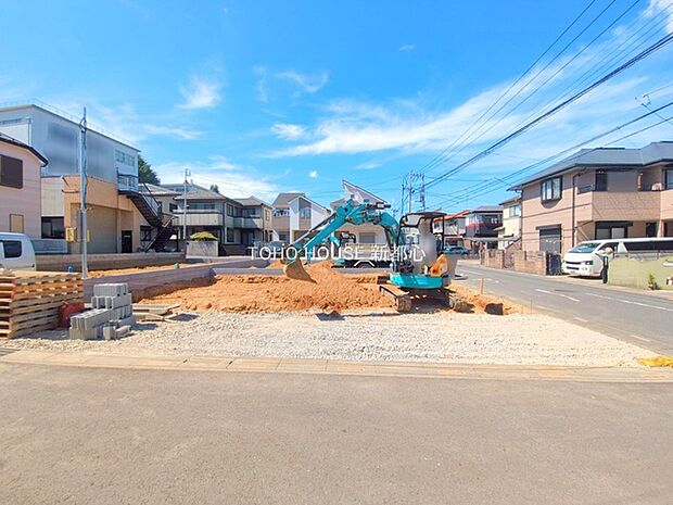 前面道路含む現地