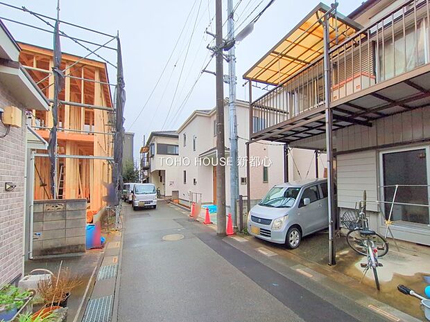 前面道路含む現地