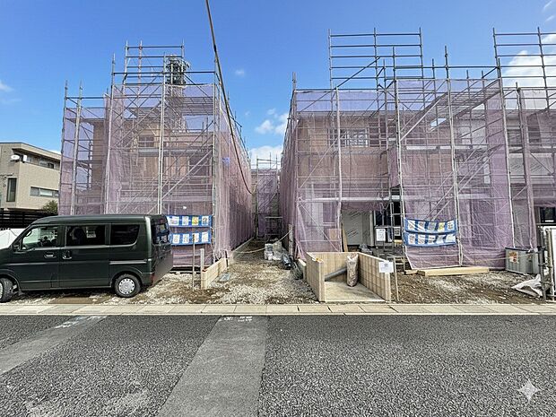 17.5帖のLDKは対面式キッチンを採用しました。(令和7年10月 撮影)