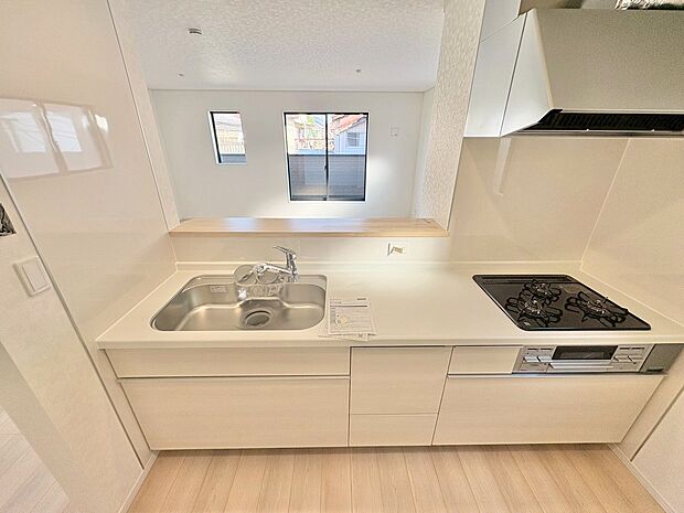 ホワイトを基調にした清潔感のあるデザイン。