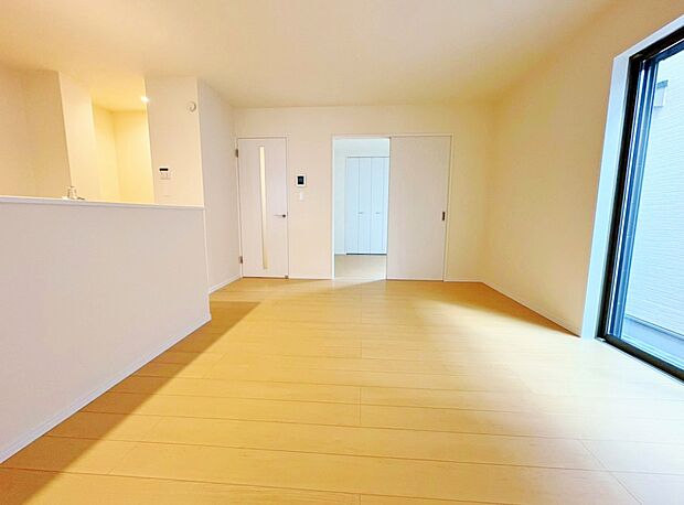 開放的なリビングでのびのびとした暮らしの実現へ。