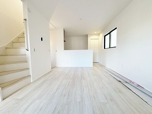 リビングイン階段を採用。コミュニケーション動線に配慮した間取りです。