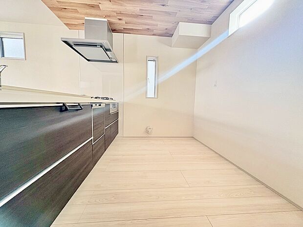 毎日の家事が楽しくなるように考え抜かれたキッチン。