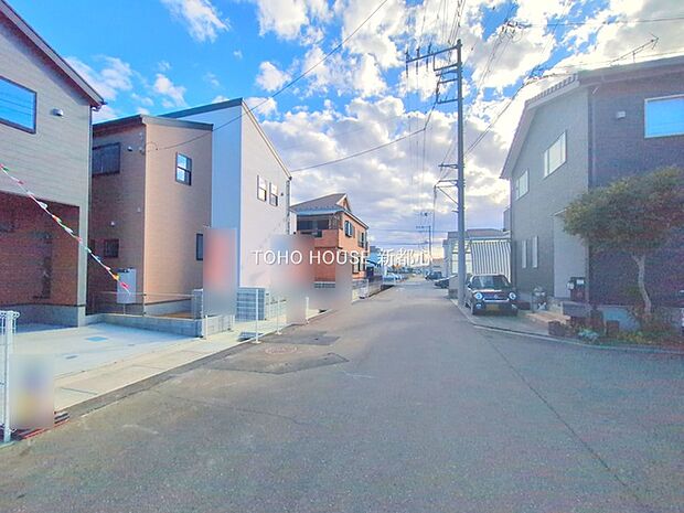 前面道路含む現地